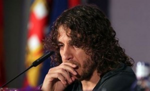 Puyol retirada