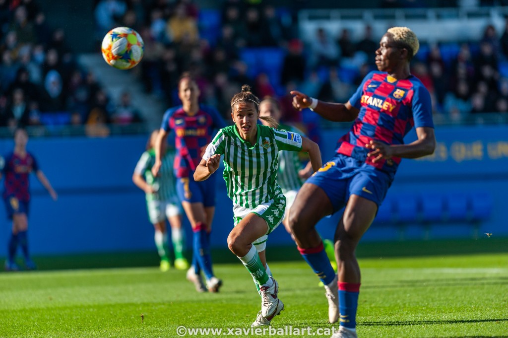 Partido Barça- Betis de la Liga Iberdrola 2019-2020