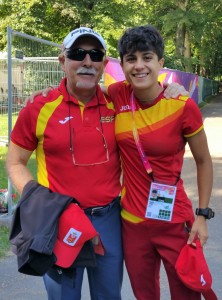 El Dr. Rodríguez Huerta asesora a María Pérez, campeona de Europa de 20 Km marcha en 2018